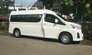 Sewa hiace premio luxury Jakarta